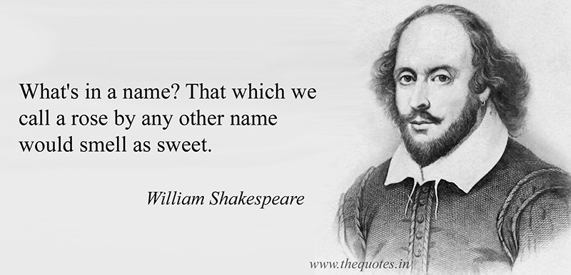 What is in a name?
